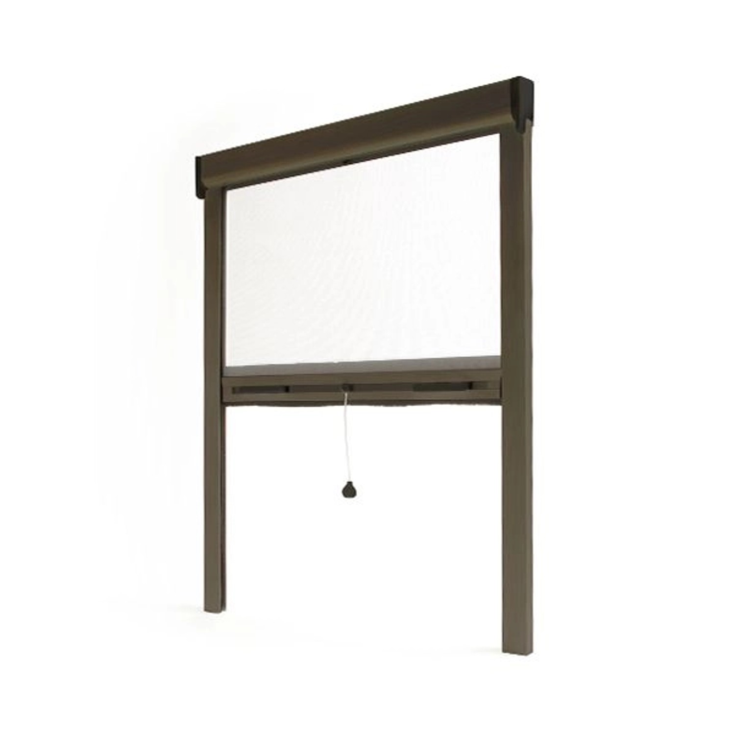 Avosdim Insektenschutzrollo Fenster & Tür Aluminium 150cm x 160cm Bronze günstig online kaufen