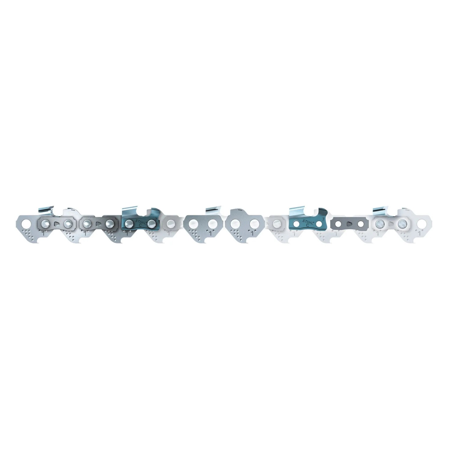 Stihl Sägekette 3/8" P Picco Micro 3 (PM3) 1,3 mm 55 Tg Silber
