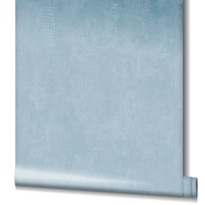 Rolle Vliestapete Nabucco in Blaugrün mit Putzstruktur und Vintage-Look.