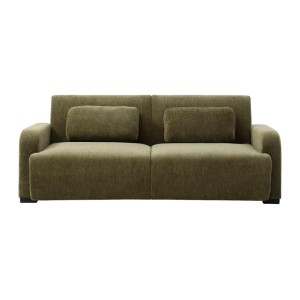 Vente-unique Schlafsofa Lomario Grün 213 cm