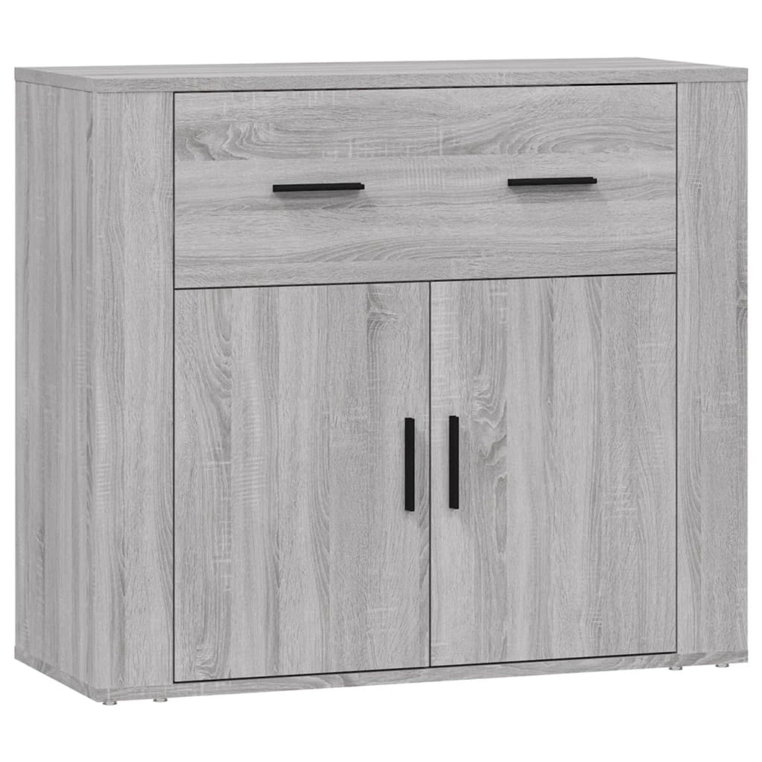 vidaXL Sideboard Grau Sonoma 80x33x70 cm Holzwerkstoff 816574