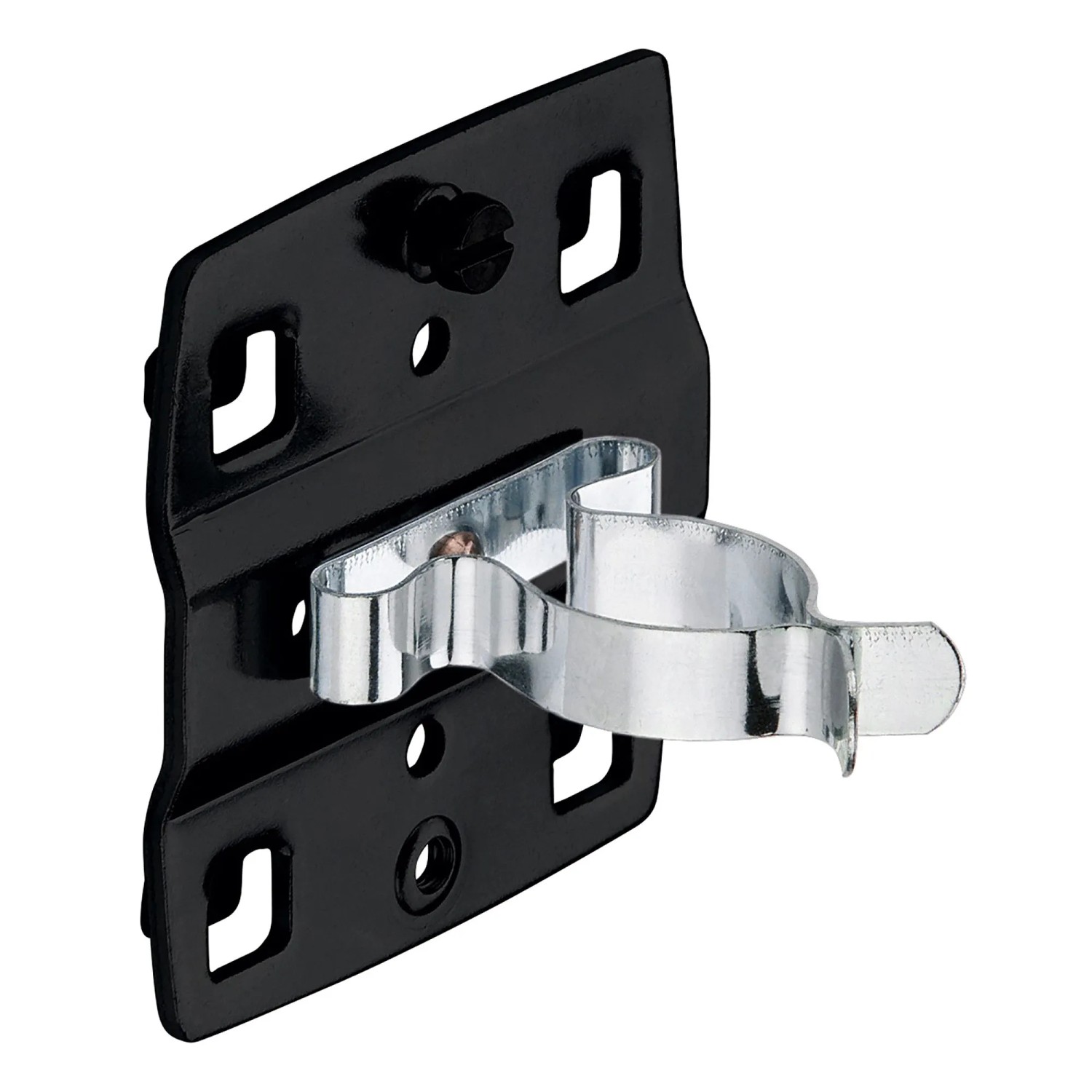 Kraftwerk Werkzeugklemme Grundplatte 25 mm Schwarz-Silber