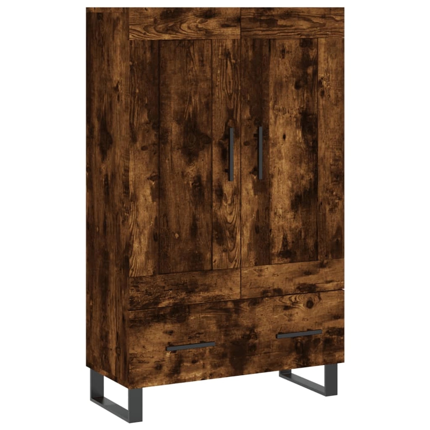 vidaXL Highboard Räuchereiche 69,5x31x115 cm Holzwerkstoff 830353 günstig online kaufen