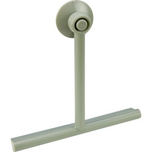 Baliv Moss Green Duschabzieher aus Polyresin mit Saugnapf für Bad & Dusche.