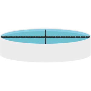 Steinbach Eisdruckpolster im Pool, schützt vor Frostschäden im Winter.
