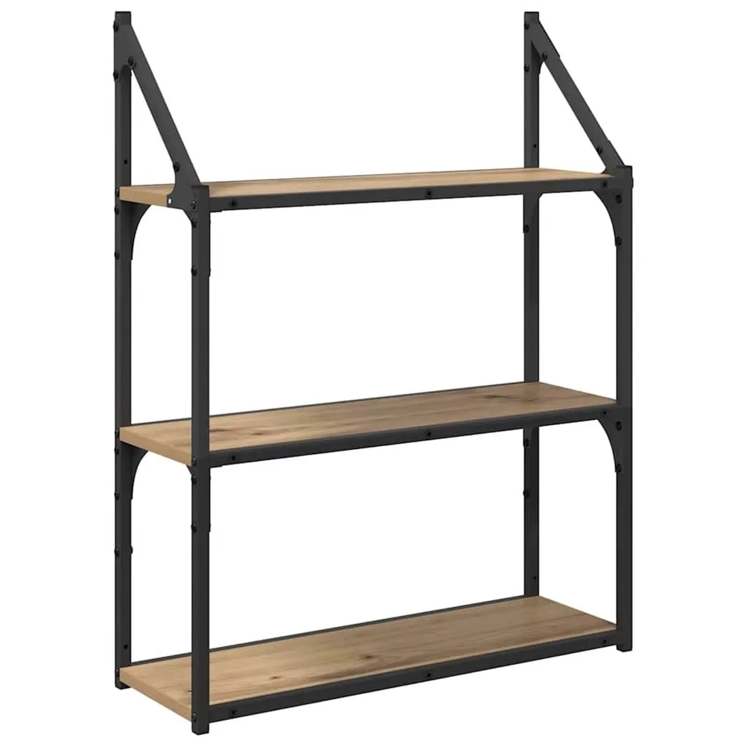 vidaXL Wandregal Artisan-Eiche 60 x 21 x 78,5 cm Holzwerkstoff 882791