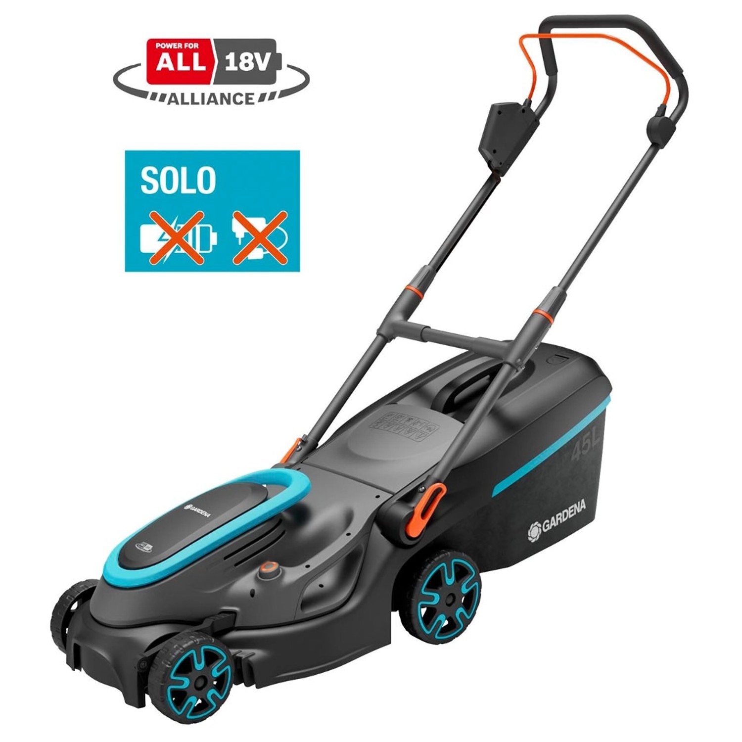 Gardena Akku-Rasenmäher PowerMax 37/36V P4A solo ohne Ladegerät und Akku günstig online kaufen