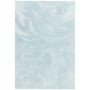 Pergamon Luxus Fellteppich Pearl Blau, 80x150cm, superweich und flauschig.
