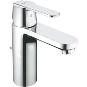 Grohe QuickFix Get M Waschtischarmatur in Chrom mit Zugstangen-Ablaufgarnitur.