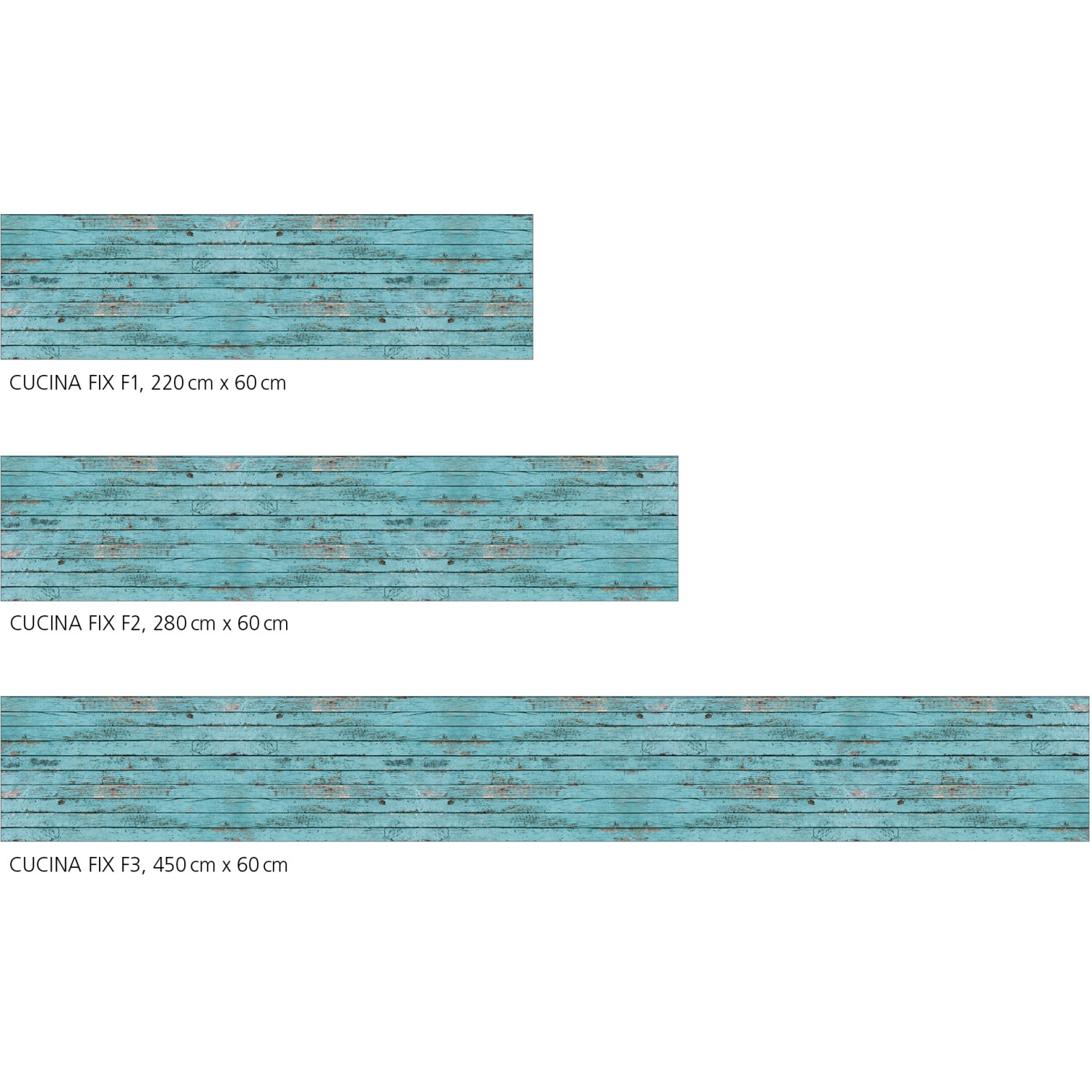 Myspotti Küchenrückwandfolie Ernest Holz, selbstklebend, 280x60cm, verschiedene Größen.