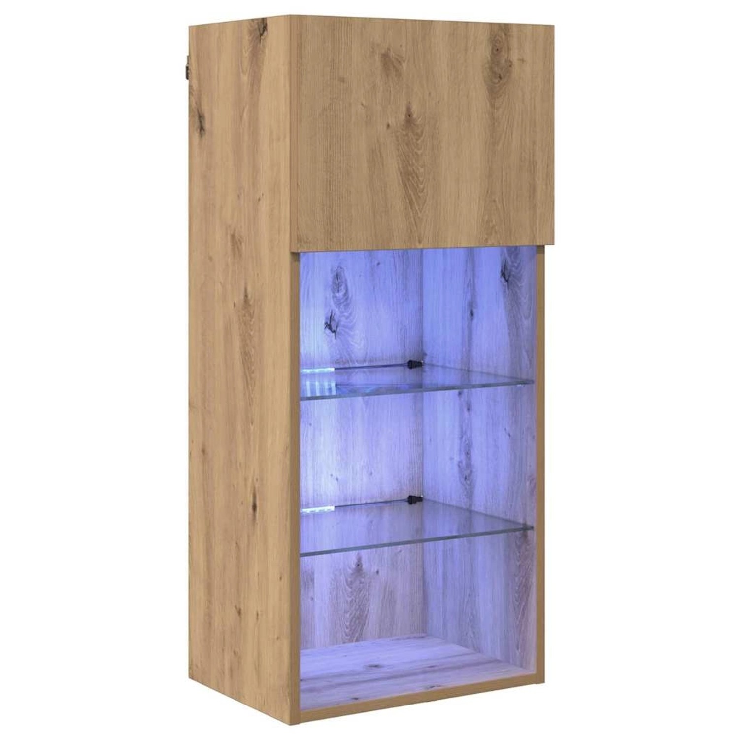 vidaXL Wandmontierter TV Schrank Artisan-Eiche 40,5 x 30 x 90 cm 882956 günstig online kaufen