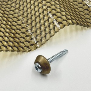 MK PC DIAMONDS Verzinkte Schrauben M5 x 40 mm Für Metall Mit Bronzen Dichtscheibe  50 Stück