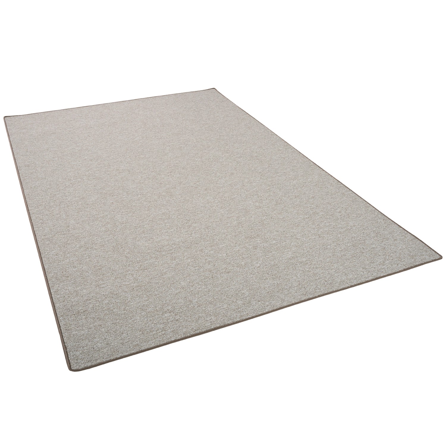 Snapstyle Feinschlingen Velour Teppich Strong Taupe 133x133cm günstig online kaufen