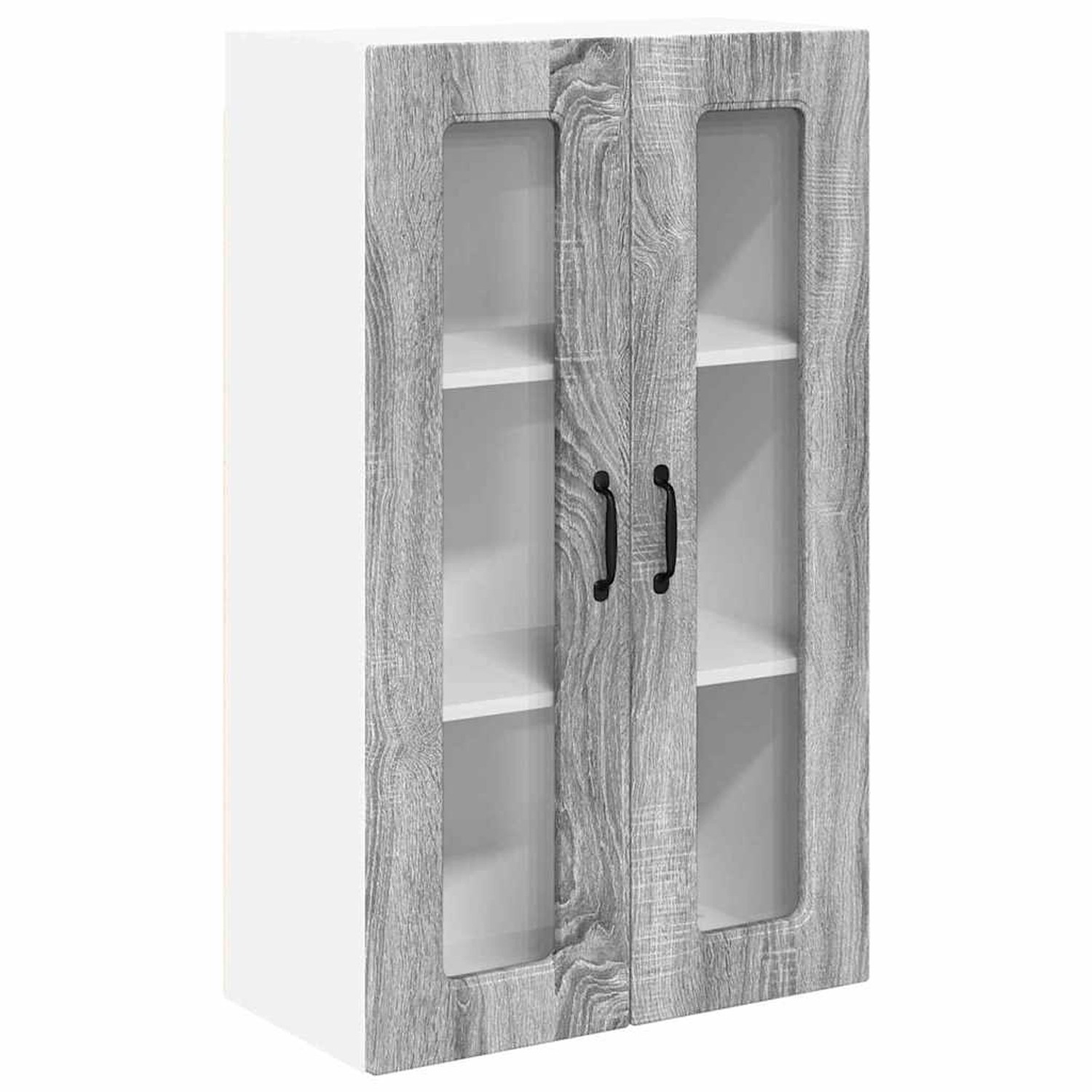 vidaXL Küchenwandschrank Graues Sonoma 60 x 31 x 100 cm Holzwerkstoff 88483 günstig online kaufen