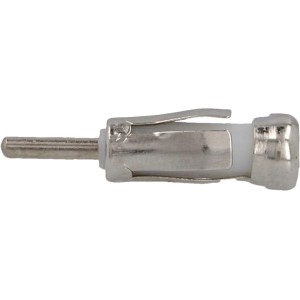 Cartrend Antennenadapter 50 auf 150 Ohm, Chrom-Ausführung für Autoradios.
