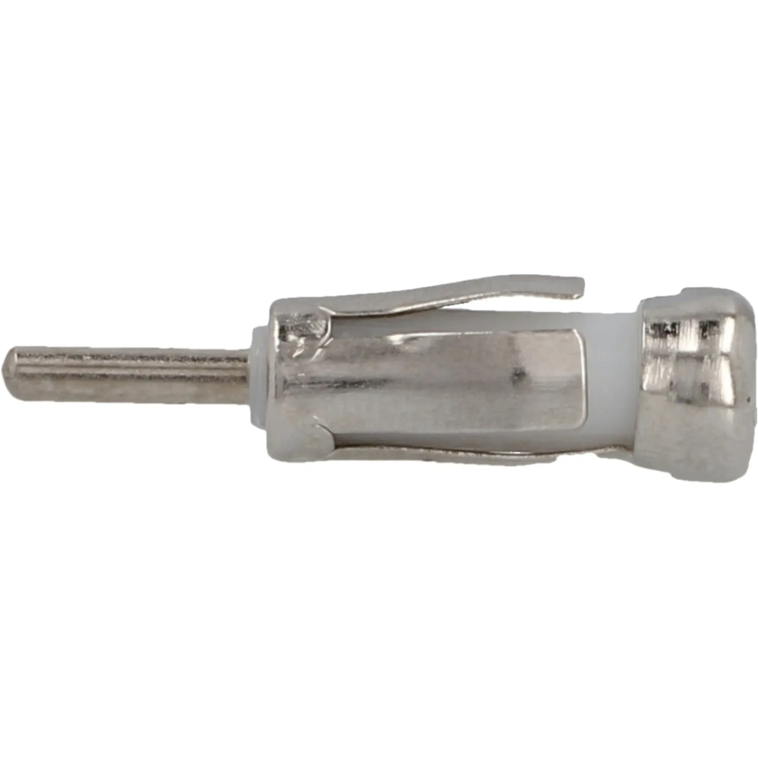 Cartrend Antennenadapter 50 auf 150 Ohm, Chrom-Ausführung für Autoradios.