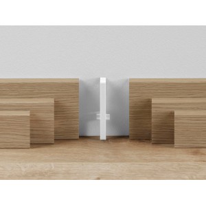 Parador Übergangskappe Weiß für Sockelleisten SL3/6/18, Zubehör für Laminat & Parkett
