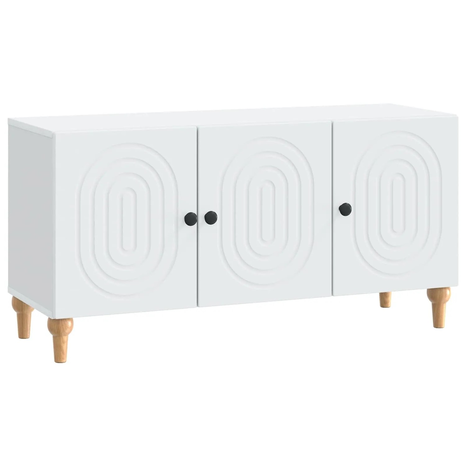 vidaXL TV-Schränk Weiß 99 x 34,5 x 50 cm Holzwerkstoff 894255