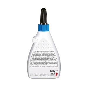 Ponal Wasserfester Holzleim, 120g Flasche, transparent trocknend, ideal für Bad & Küche.