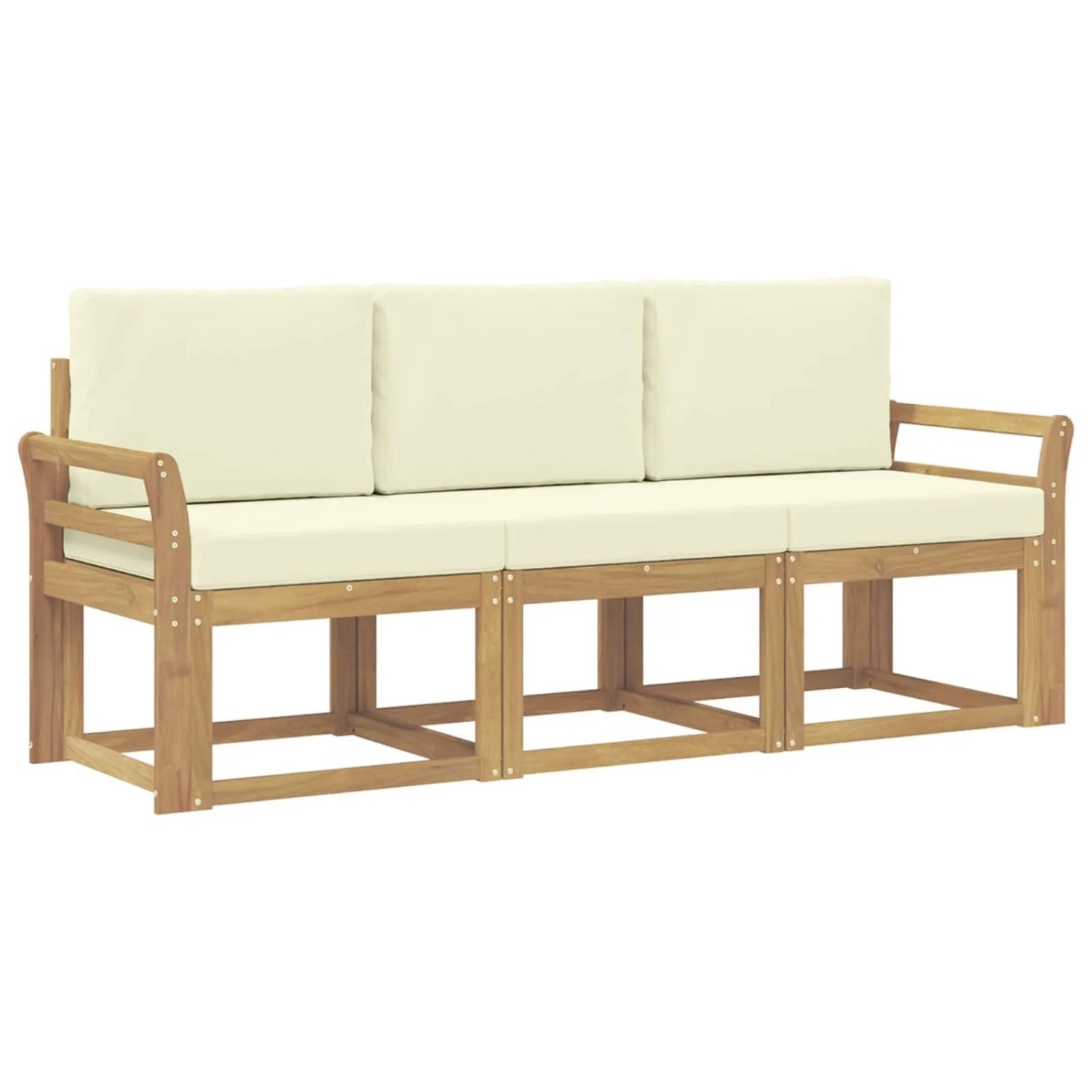 vidaXL Outdoor-Sofagarnitur 3-Tlg 3387174