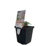 GROW by OBI Storchschnabel im 9 cm Topf, Sorte Geranium sanguineum striatum, mit zartrosa Blüte.