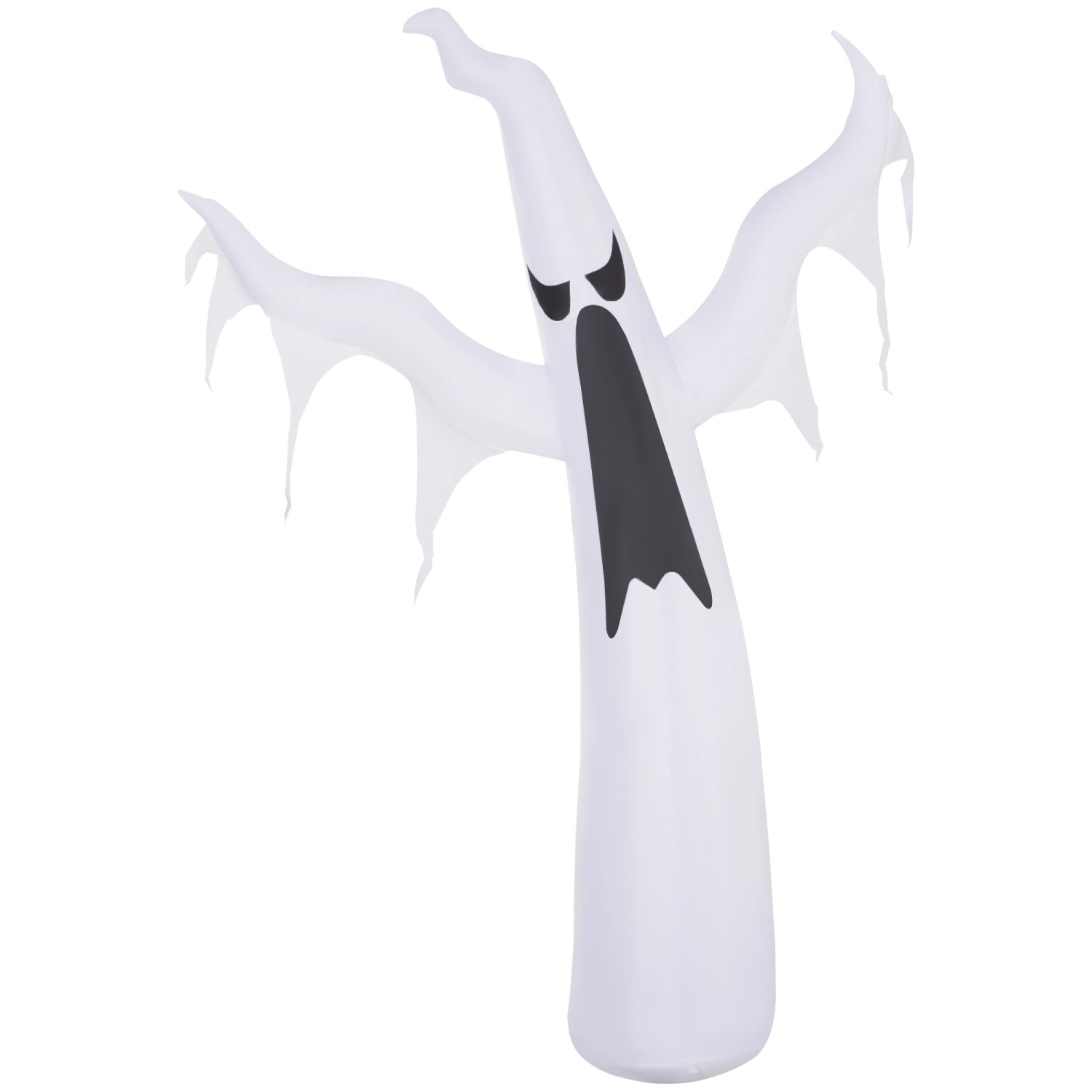 HOMCOM Halloween Aufblasbares Gespenst mit LEDs 130 x 30 x 180 cm günstig online kaufen