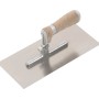 LUX Glättekelle Vario Professional, 280x130mm, mit Ledergriff für Fliesenleger- & Verlegearbeiten.