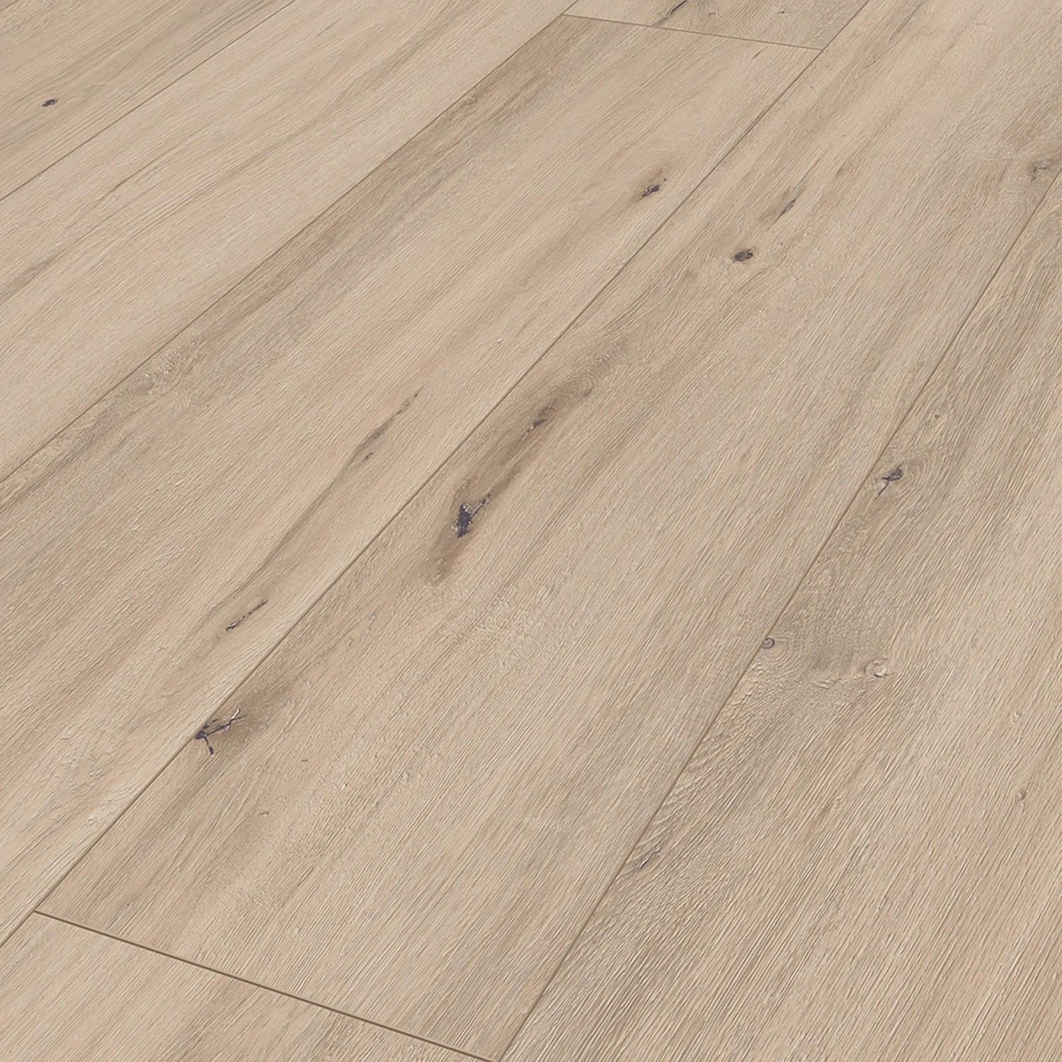 Classen Grande XXL Laminat Eiche Bellevue graubraun, wasserfest und mit rustikaler Optik.