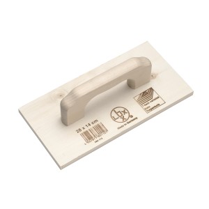 LUX Schichtreibebrett Classic, 360x200mm, aus Holz, zum Glätten von Putz.