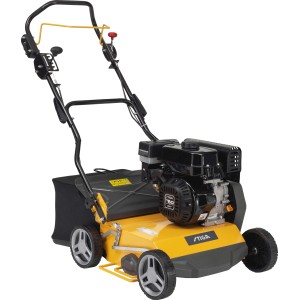 Stiga Benzin-Vertikutierer SVP 40 G mit 40 cm Arbeitsbreite und 50 l Fangsack.