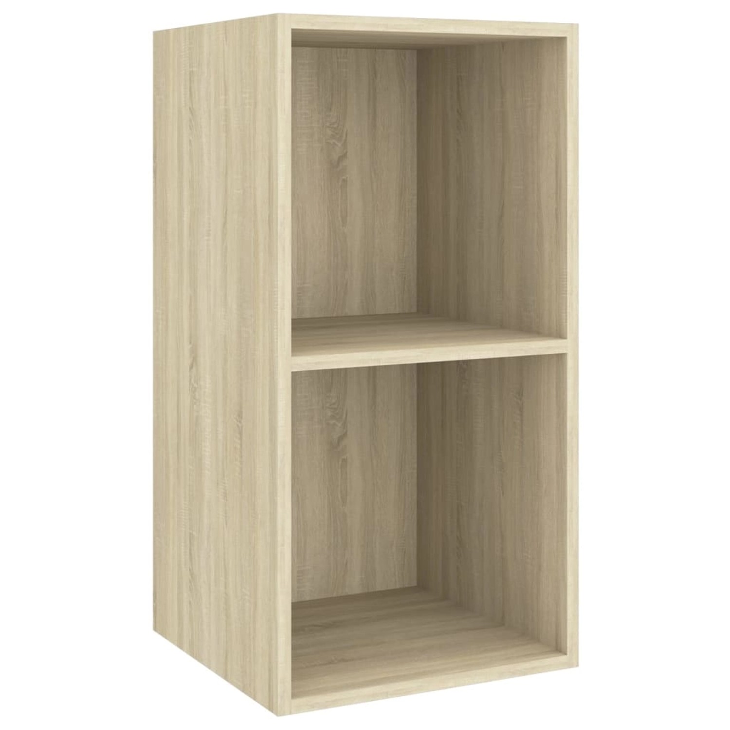 vidaXL TV-Wandschrank Sonoma-Eiche 37x37x72 cm Holzwerkstoff 805474