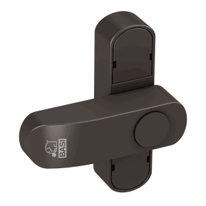 Braune Basi Fenster Zusatzsicherung für einflügelige Fenster und Fenstertüren.