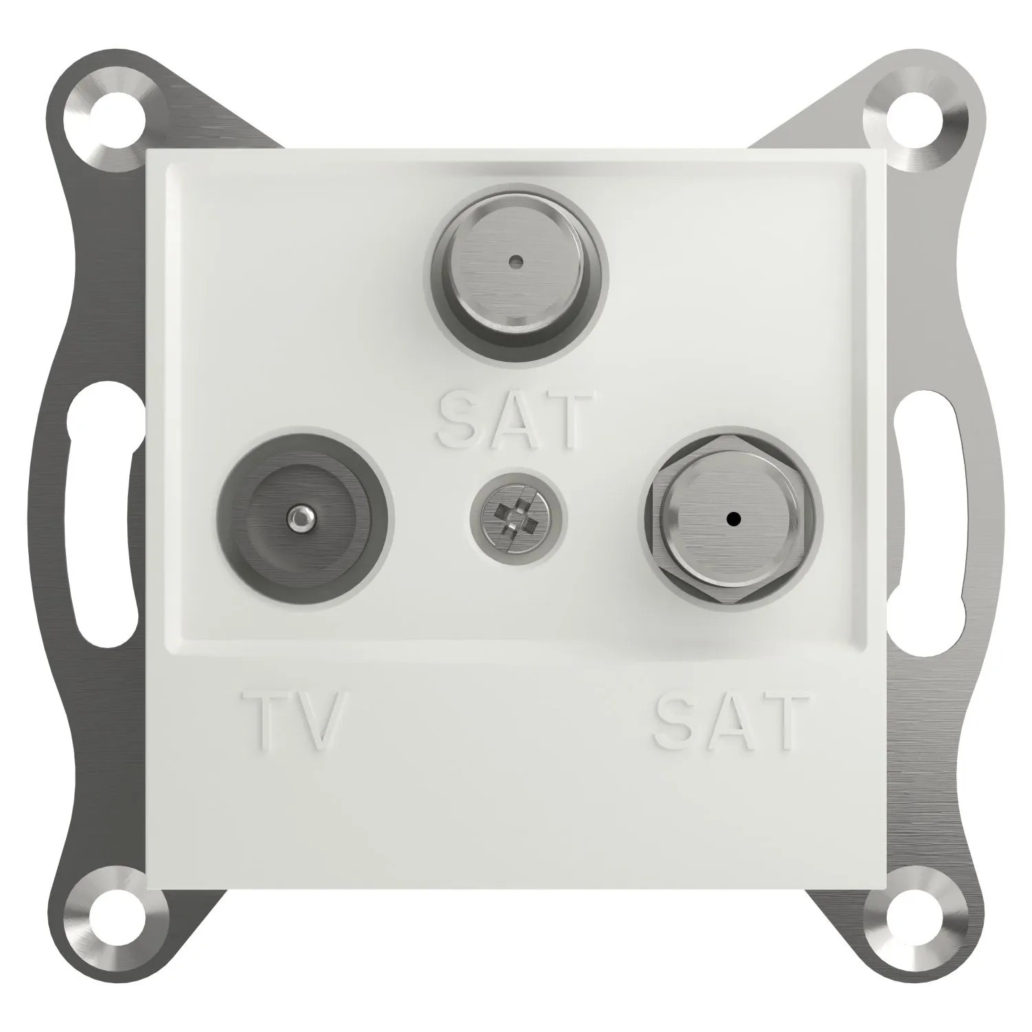Schneider Electric ASFORA TV-SAT-SAT Enddose 1dB UP Weiss EPH3670121D