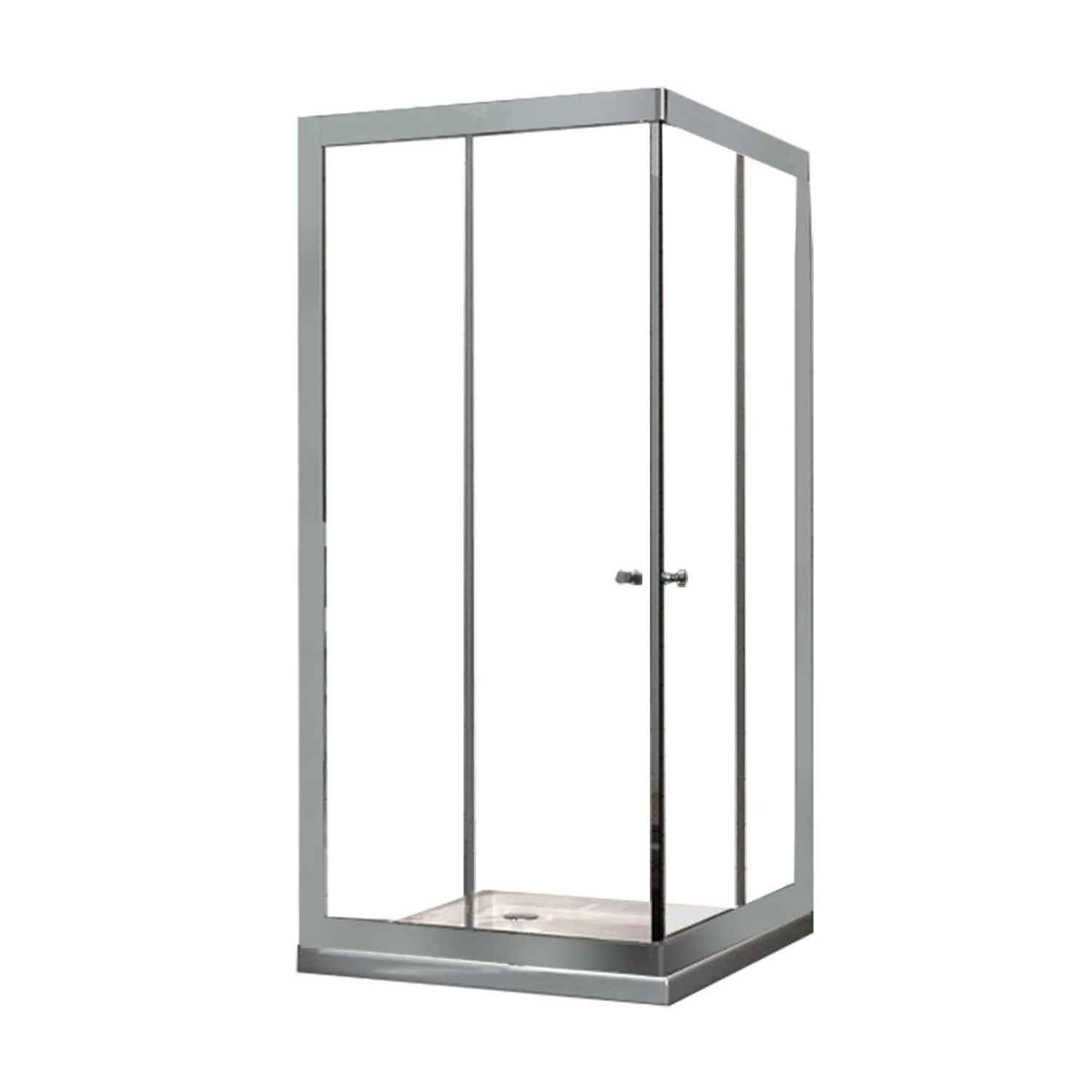 Glasdeals Duschkabine 6 mm Glas Dusche SLIDE 80 x 80 x 195 cm 3050