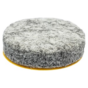 Grauer, selbstklebender Wagner Topffuß aus Filz, Ø 20 mm, für Zubehör für Pflanztöpfe.