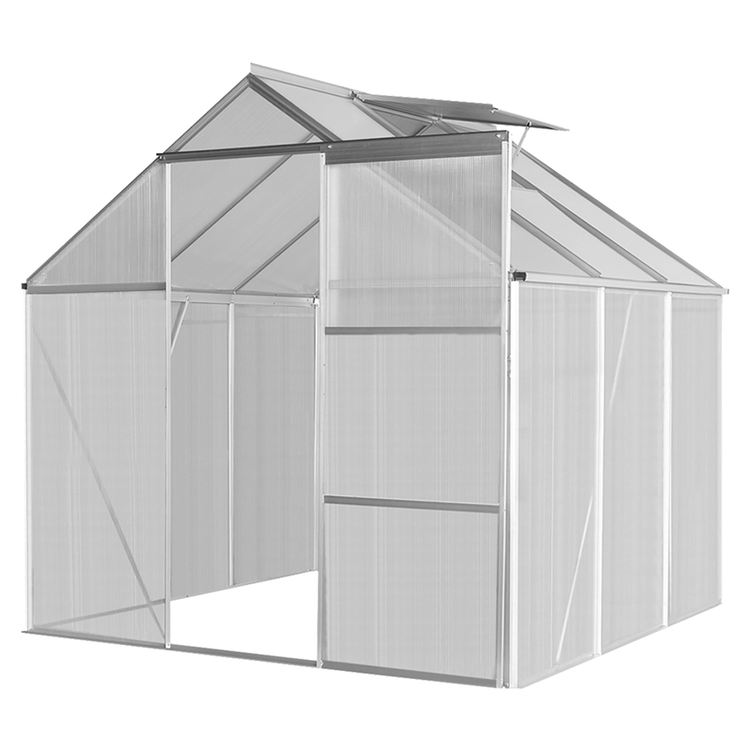 Floraworld Gewächshaus Grow I mit Dachfenster 190 cm x 190 cm x 193 cm günstig online kaufen