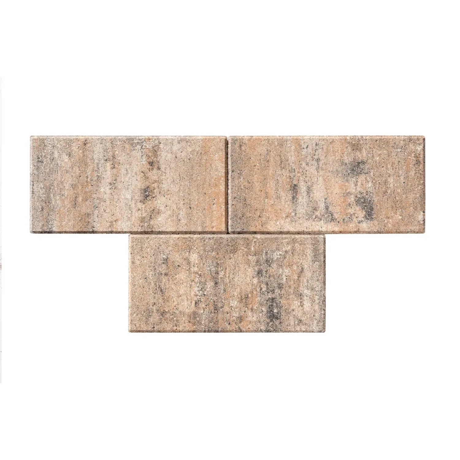 Diephaus Terrassenplatte Corso Muschelkalk, 40x20x4 cm, Betonplatte für Terrasse und Garten.