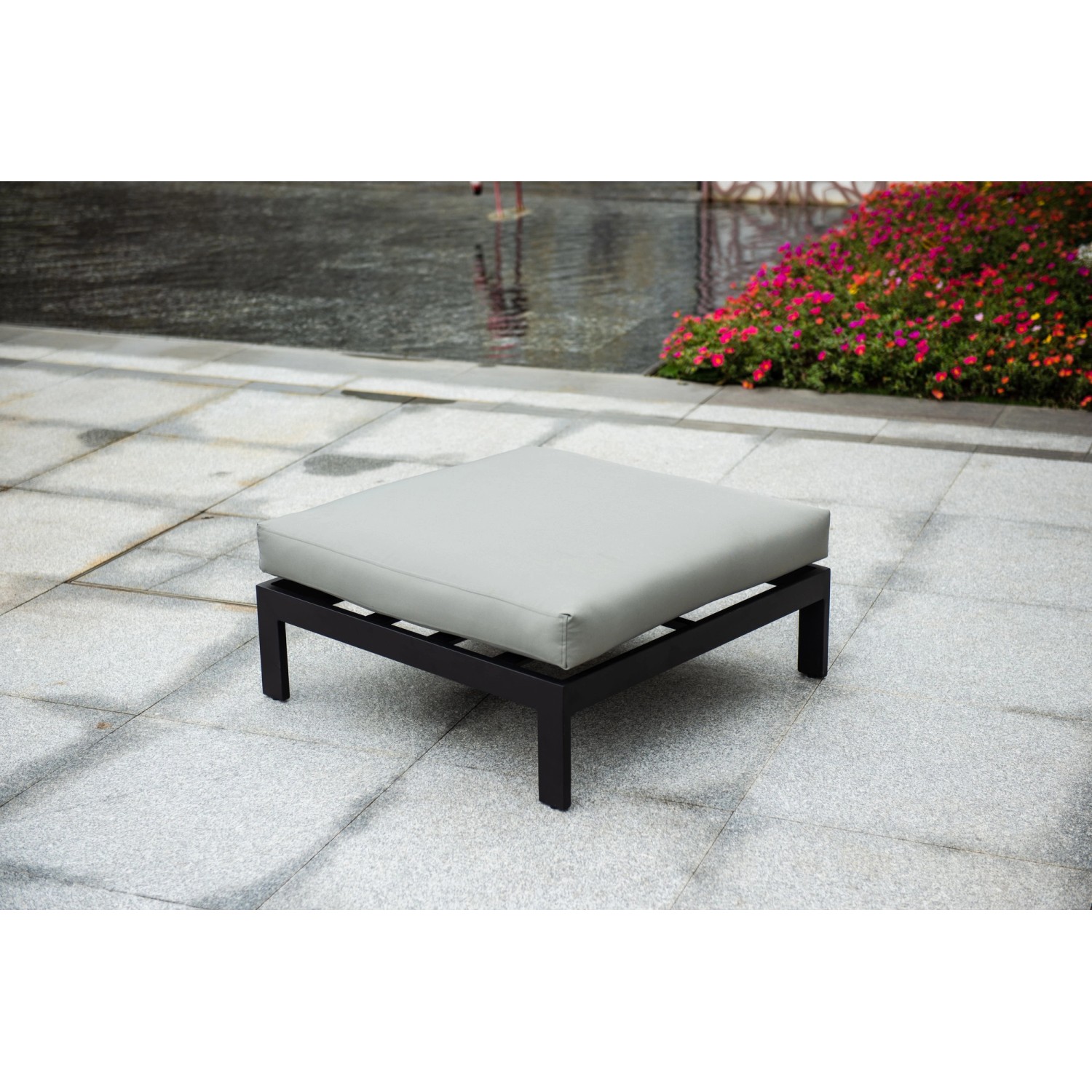 Home Deluxe Sitzgruppe Rio XS Schwarz-Hellgrau günstig online kaufen