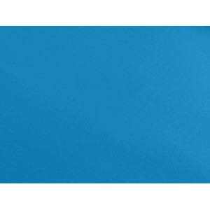 Unifarbener Primaflor PVC Expotop Bodenbelag in Hellblau. Strapazierfähig, schalldämmend.