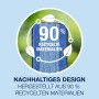 Bona Mikrofaser Reinigungs-Pad mit Zwei-Zonen-Design, hergestellt aus 90% recycelten Materialien.