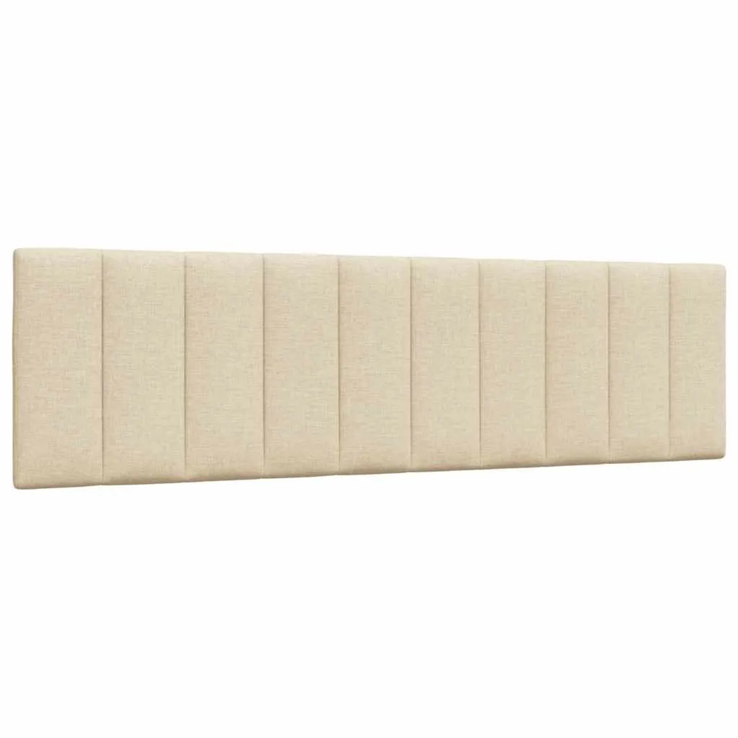 vidaXL Kopfteil-Kissen Hanko Creme 180 cm Stoff 4019182