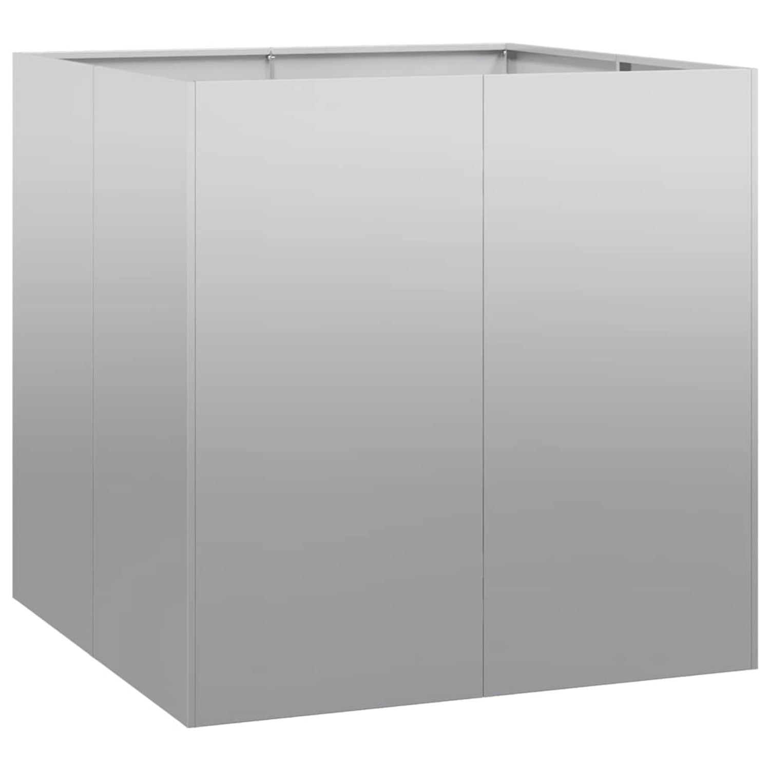 vidaXL Pflanzkübel 80x80x80 cm Verzinkter Stahl 860785 günstig online kaufen