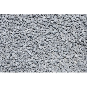 Granitsplitt Salz-Pfeffer, 8-12 mm, Zierkies für Gartenwege und -beete.