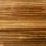 Detailaufnahme von verkohltem Tannenholz für Outsunny Hochbeet. Holzmaserung sichtbar.
