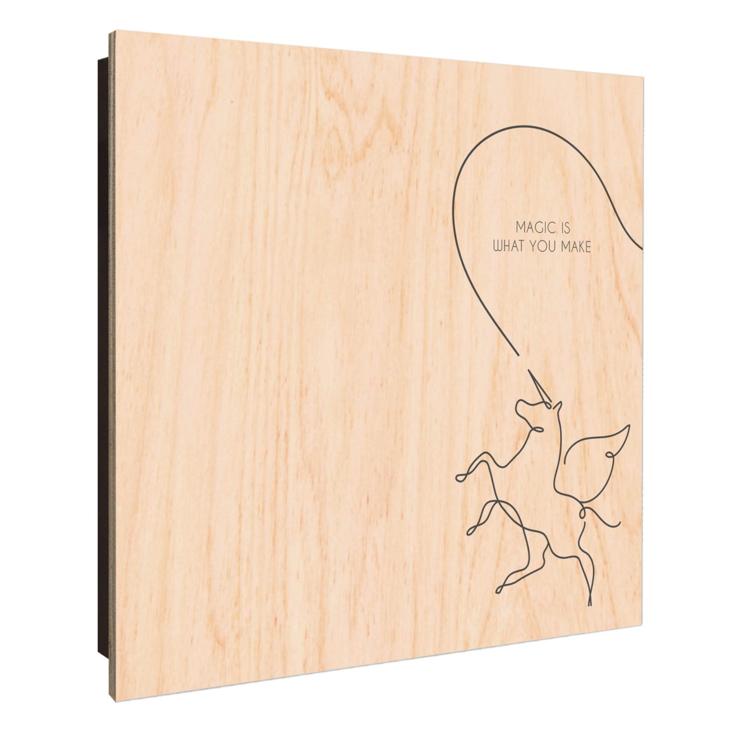 Banjado Großer Schlüsselkasten Holz 30x30cm Schwarz Scharnier Links 50 Hake günstig online kaufen