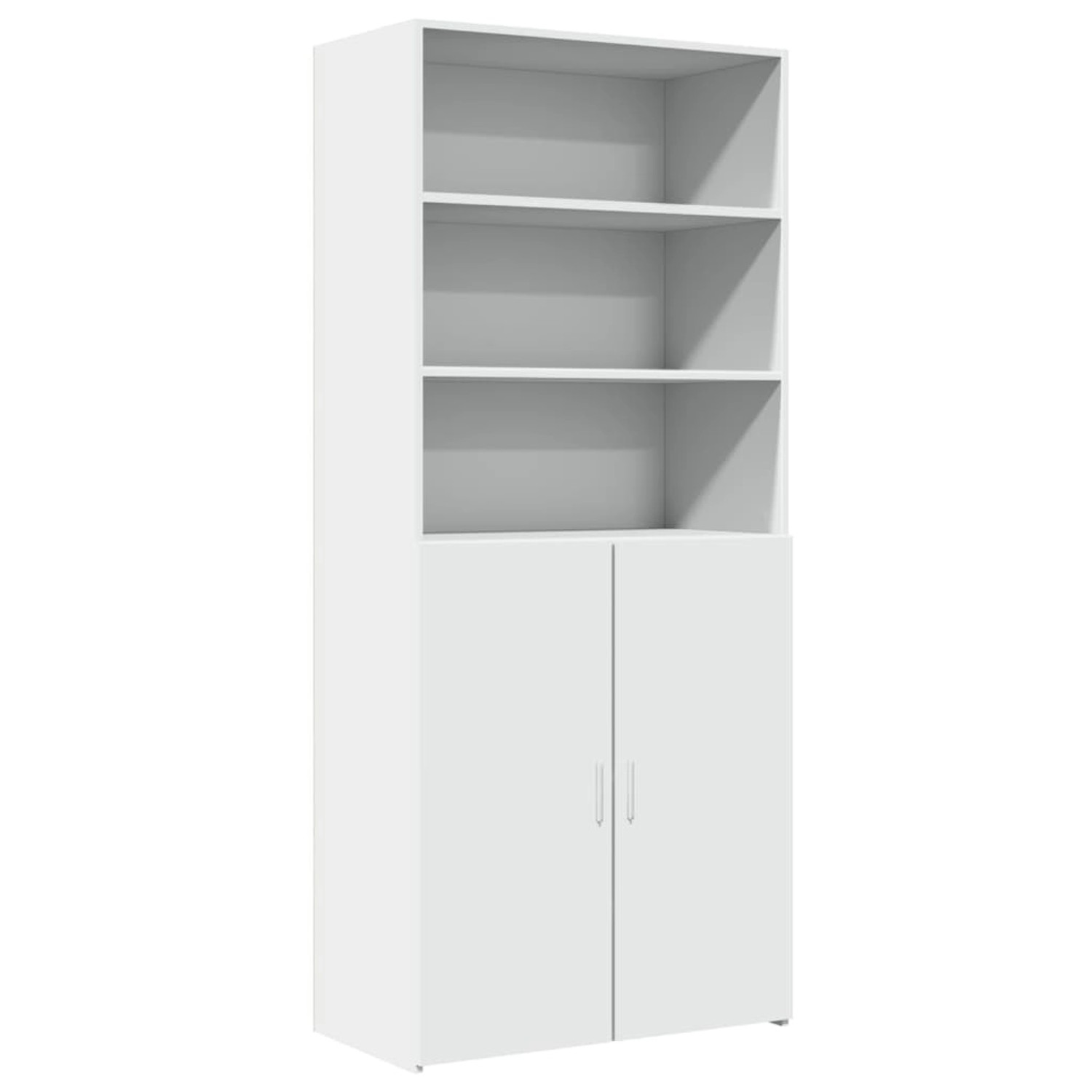 vidaXL Highboard Weiß 80x42,5x185 cm Holzwerkstoff 3281378 günstig online kaufen
