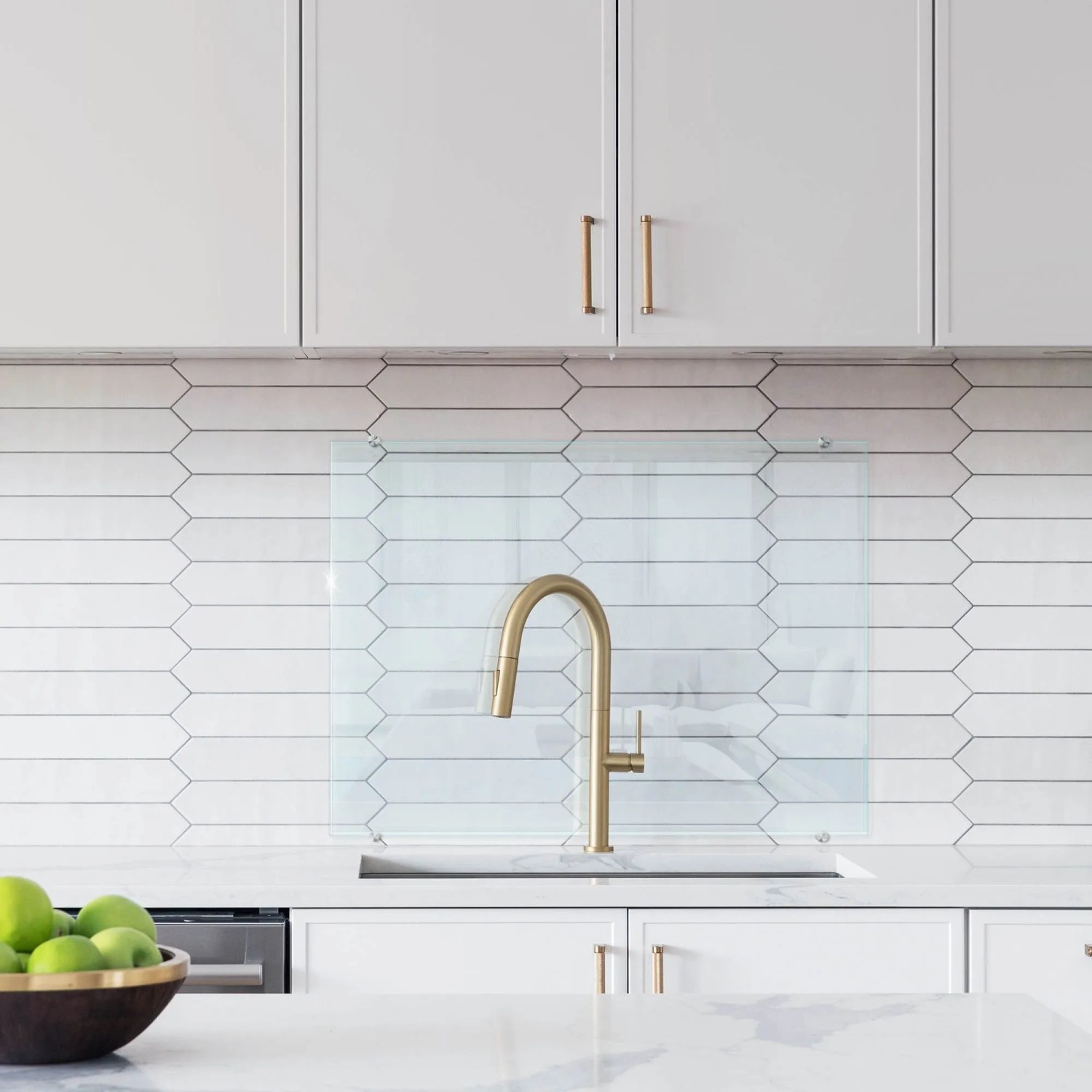 Tulup Küchenrückwand Glas Transparent Glasplatte für die Küche Transparent 80x60 cm Glasrückwand für die Küche Transparent_7