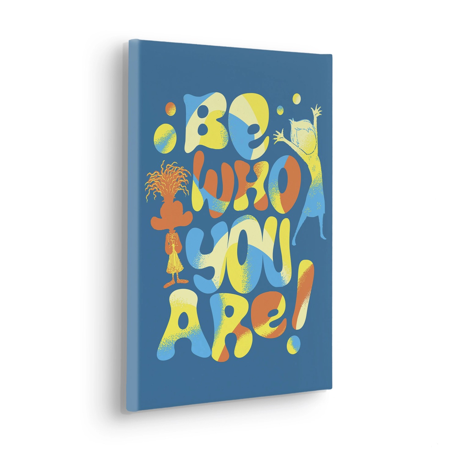 Komar Keilrahmenbild Disney and Pixar Inside Out Be Who You Are Blau günstig online kaufen