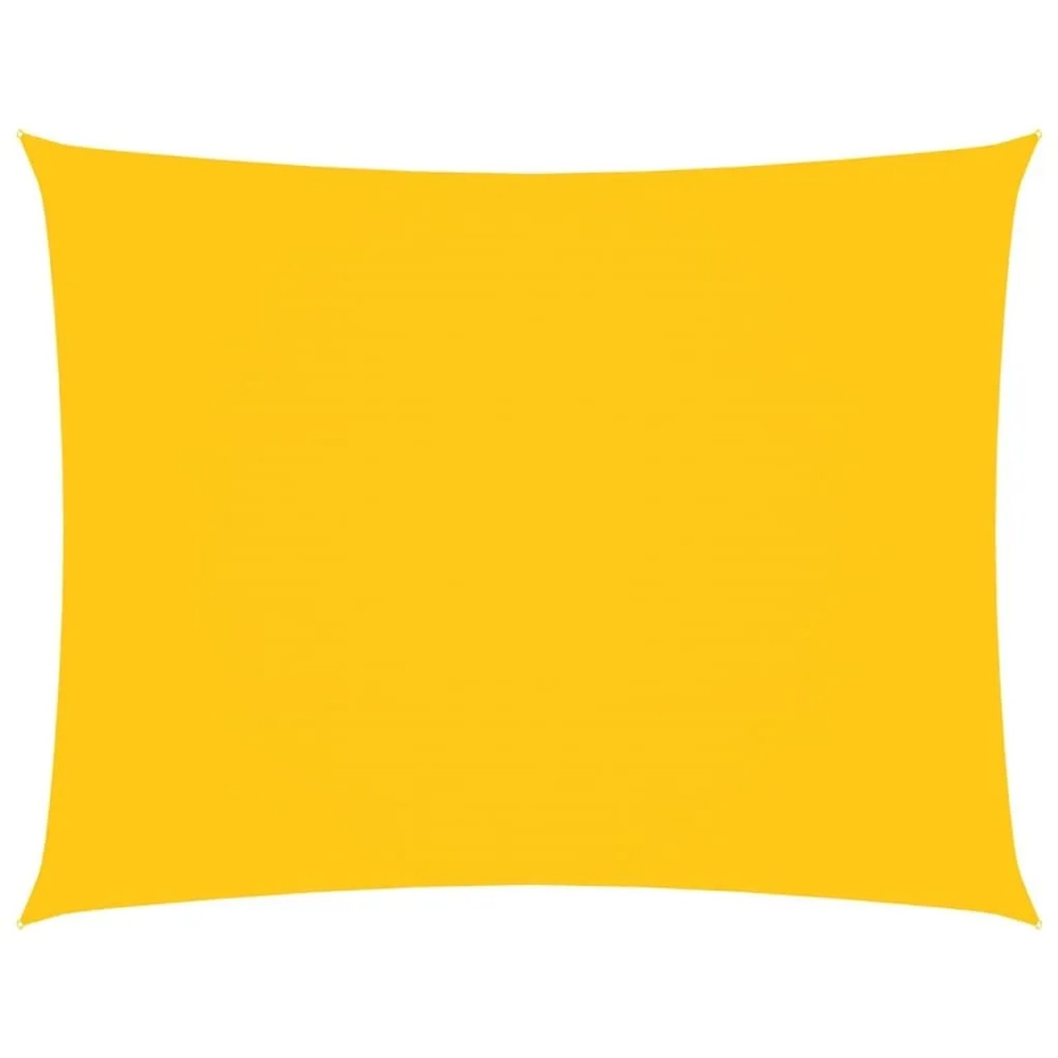vidaXL Sonnensegel Oxford-Gewebe Rechteckig 3,5x4,5 m Gelb 135599 günstig online kaufen