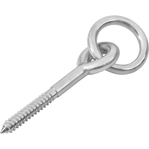 Verzinkter Barrenring 98 mm x 40 mm für bewegliche Befestigungen, Scharniere & Beschläge.